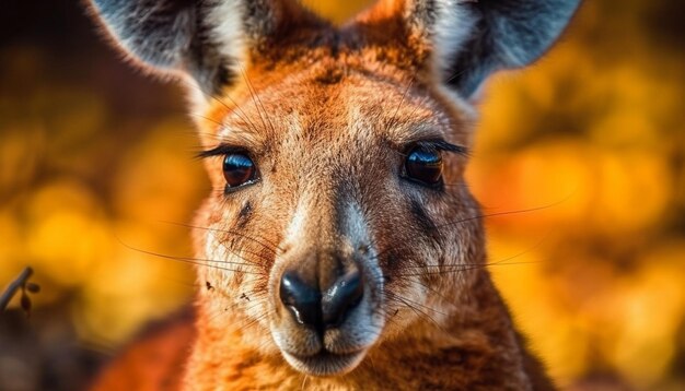 Kostenloses Foto rehe grasen auf der wiese und schauen in die von ki generierte kamera