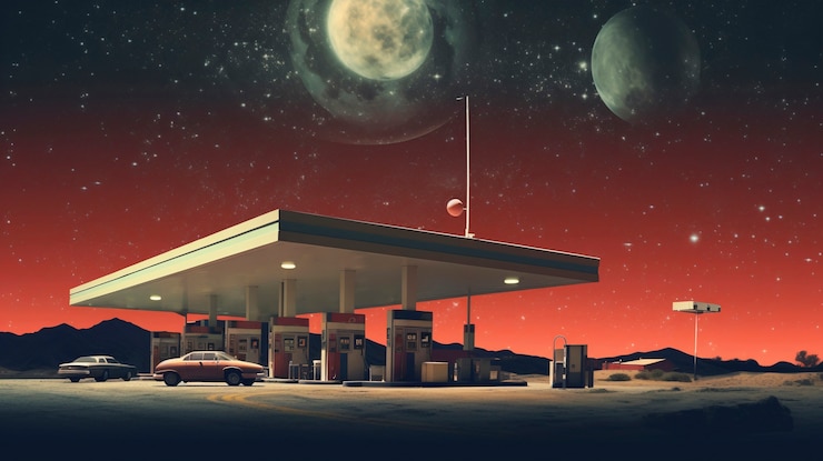 Kostenlose Foto retro-himmel-collage-design