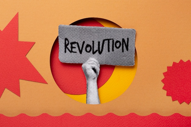 Revolution Stillleben-Design