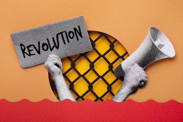 Revolution Stillleben-Design