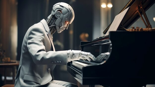 Roboter arbeitet als Musiker statt als Mensch