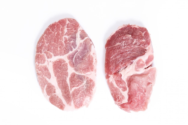 Kostenloses Foto rohes fleisch