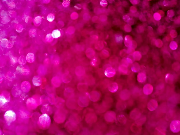 Rosa Bokeh-Glitzer