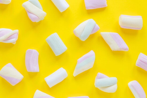 Rosa weiche Marshmallows