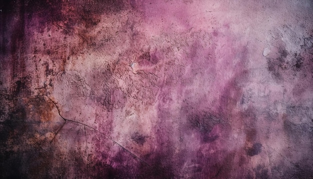 Kostenloses Foto rostige metallwand mit violetter vignette, generiert von ki