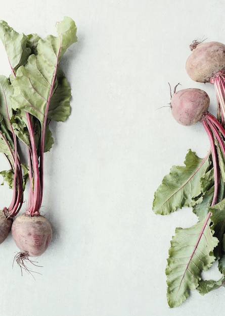 Kostenloses Foto rote-bete-saft auf weiß