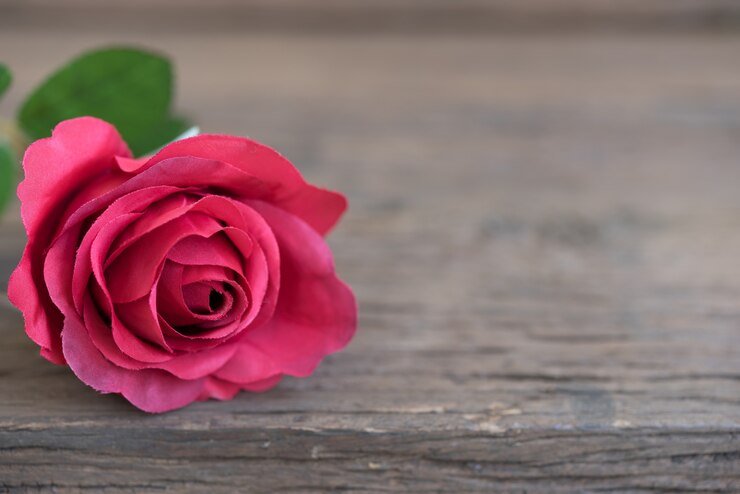 Kostenlose Foto rote rose nahaufnahme