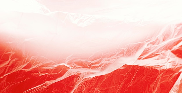 Rotes abstraktes Plastiktütenkonzept