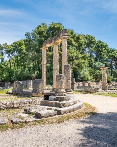 Ruinen bei Olympia