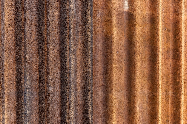 Rusted galvanisiertes Eisen