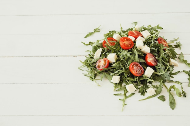 Salat mit Kirschtomaten