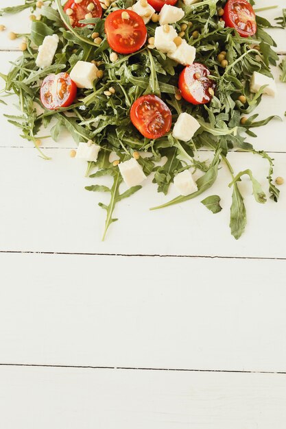 Salat mit Kirschtomaten