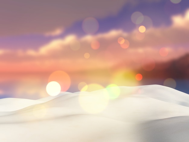 Sand mit Blick auf eine unscharfe tropische Landschaft