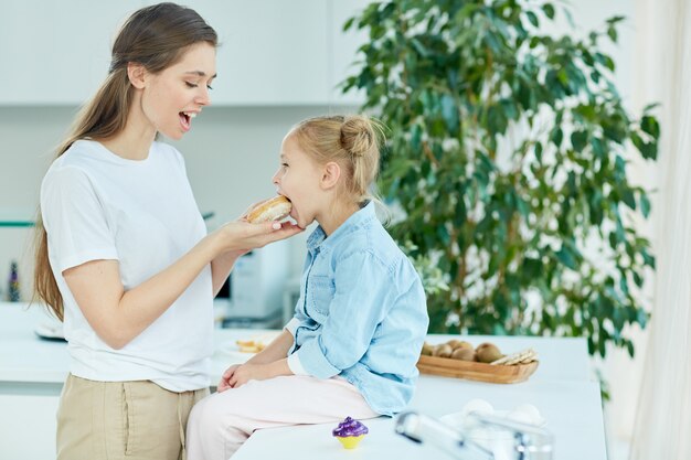 Sandwich für die Tochter