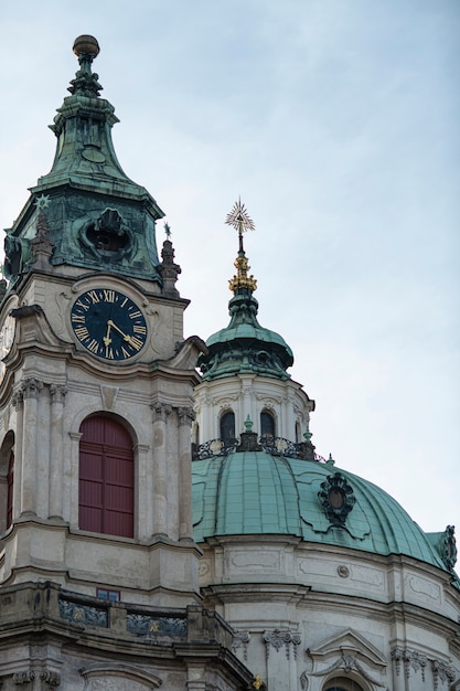 Saubere Straßen der Stadt Prag