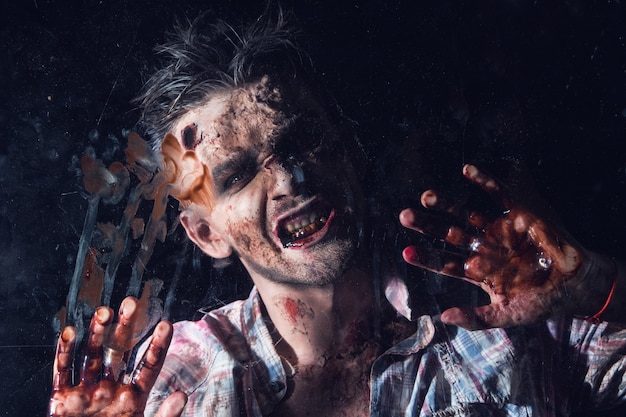 Scary Zombie Kostüm Cosplay