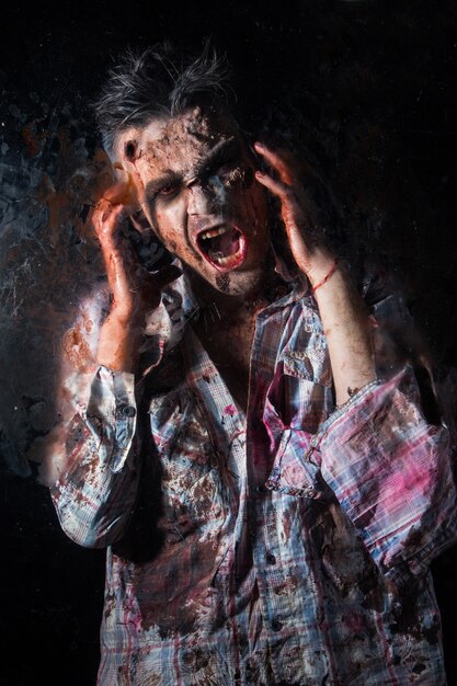 Scary Zombie Kostüm Cosplay