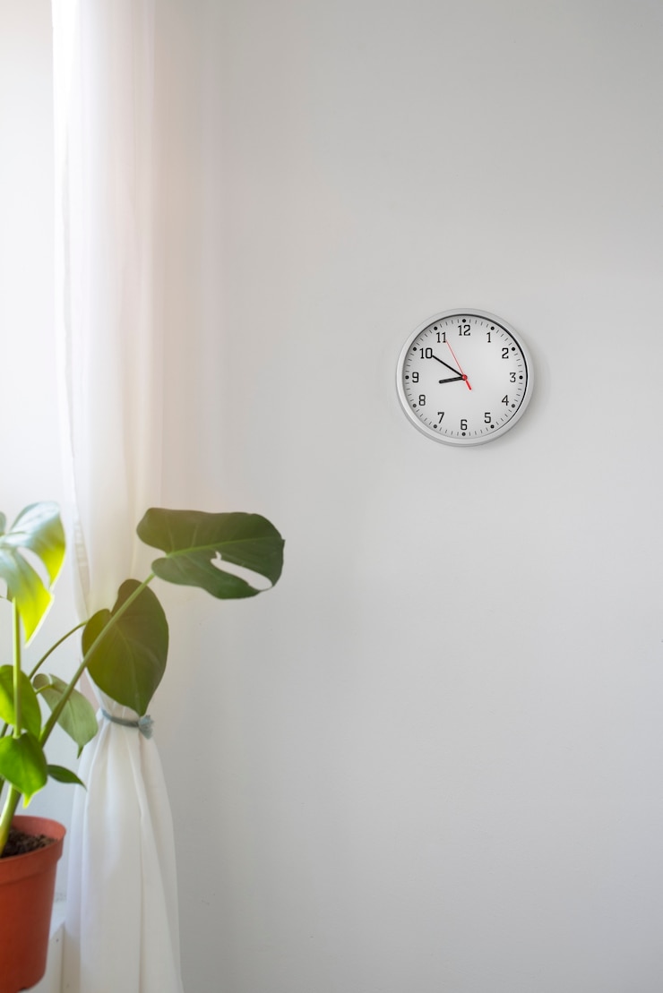 Kostenlose Foto schließen sie die uhr mit zeitumstellung