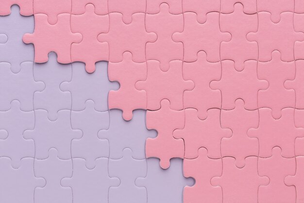 Schließen Sie oben auf Puzzlespielhintergrund