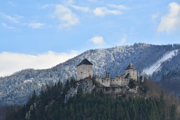 Schloss in den Bergen