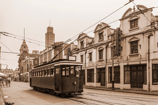 schöne alte Stadtansicht