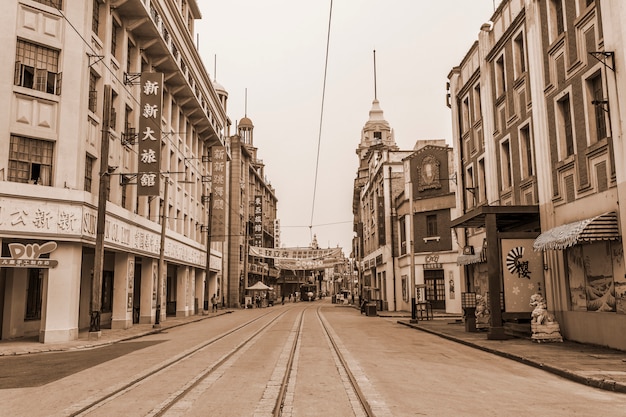 schöne alte Stadtansicht