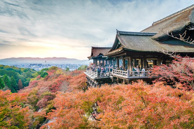 Schöne Architektur in Kiyomizudera Kyoto, Japan