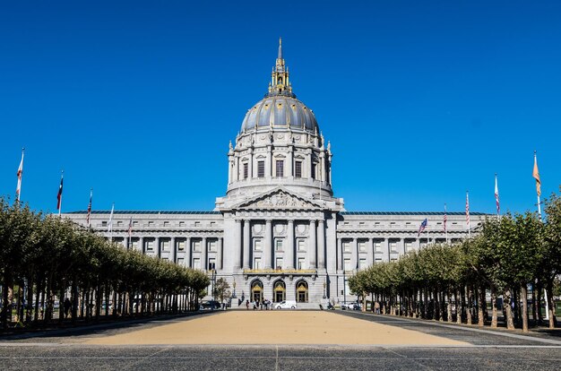 Schöne Aufnahme von San Francisco City Hall SoMa USA