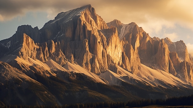 Kostenloses Foto schöne berglandschaft