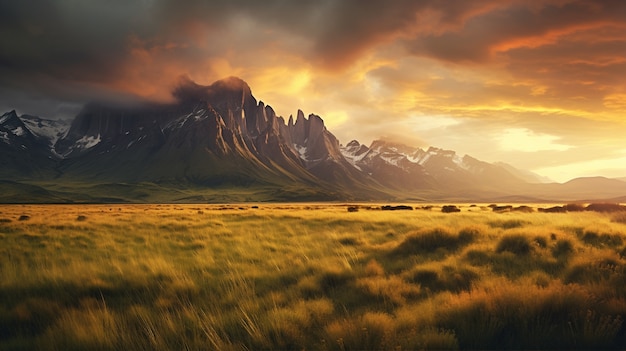 Kostenloses Foto schöne berglandschaft