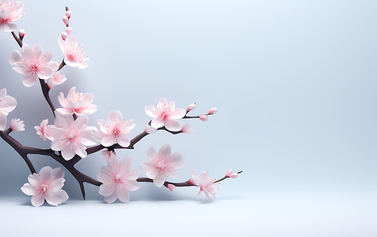Kostenlose Foto schöne blumen im studio