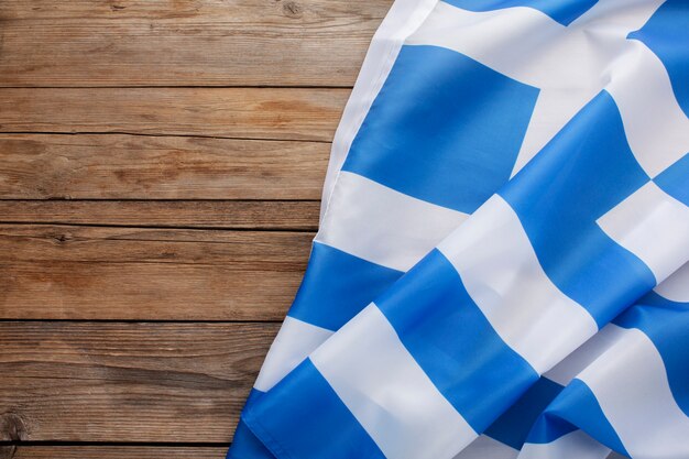 Schöne griechische Flagge