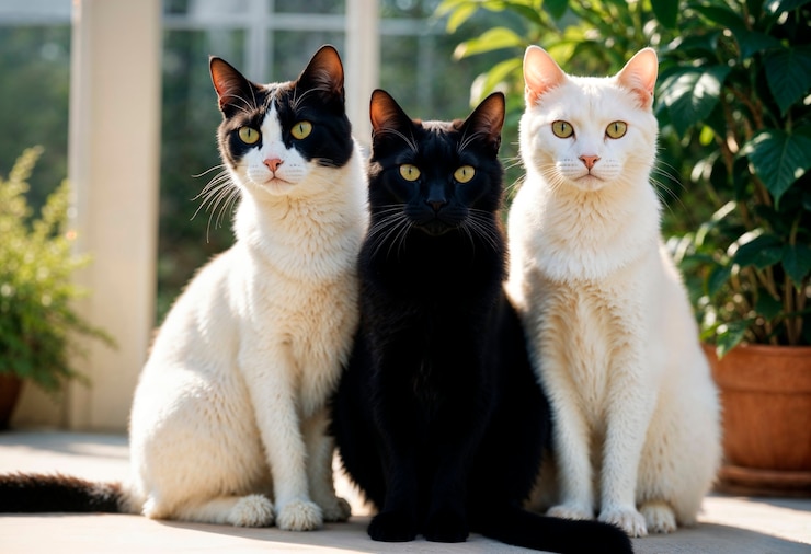 Kostenlose Foto schöne katzen-lebensweise