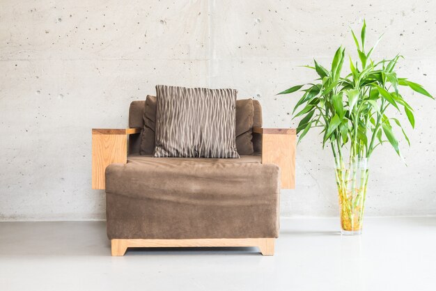 Schöne Luxus-Holzsofa