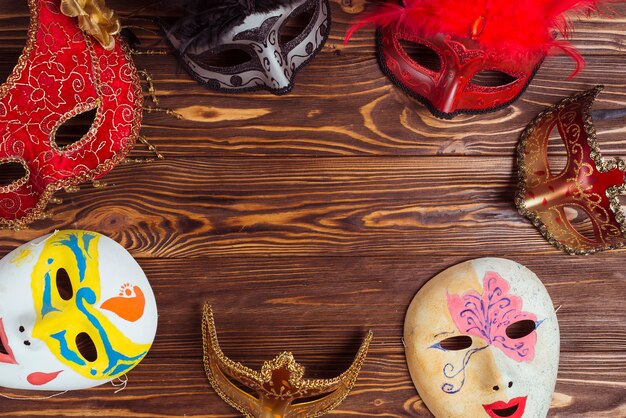 Schöne Masken für Karneval