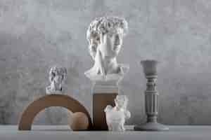Kostenloses Foto schöne römische figurenschnitzerei