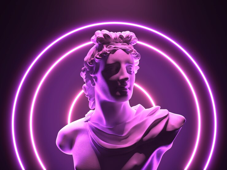 Schöne römische Figurenstatue