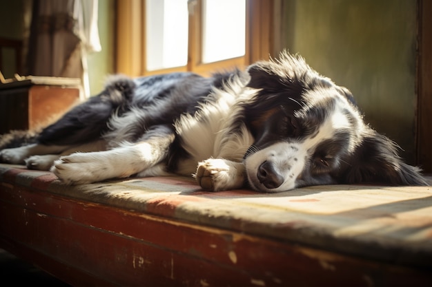 Kostenloses Foto schöne schlafende hunde ai generiert