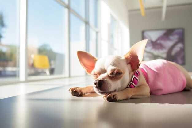 Schöne schlafende Hunde ai generiert