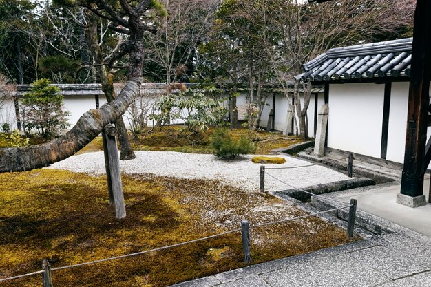 Schöner japanischer Garten