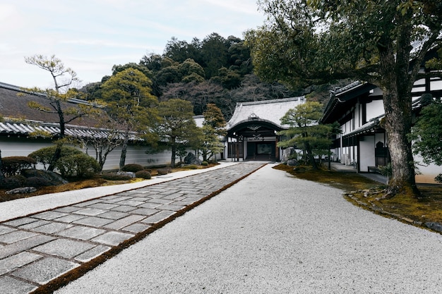 Schöner japanischer Garten