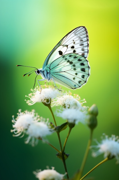 Kostenloses Foto schöner schmetterling in der natur