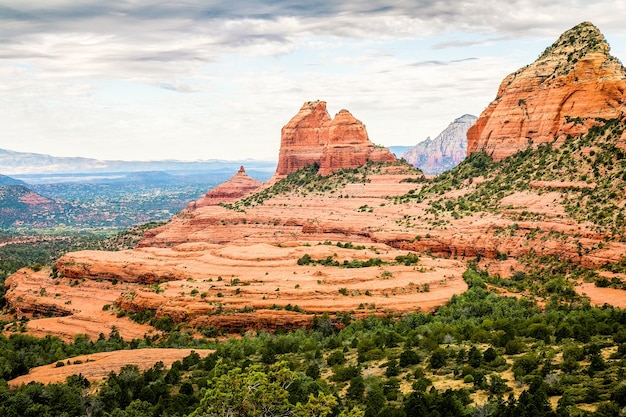 Kostenloses Foto schöner schuss der sedona, arizona