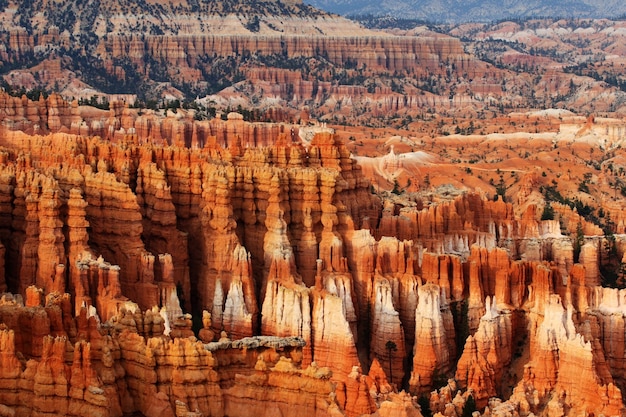 Kostenloses Foto schöner schuss von sandsteinfelsenformationen am oljato-monument valley in utah, usa