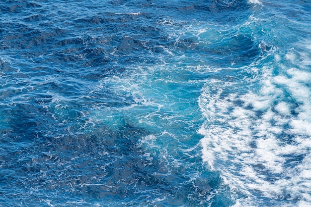 Schönes Foto der Meereswellen