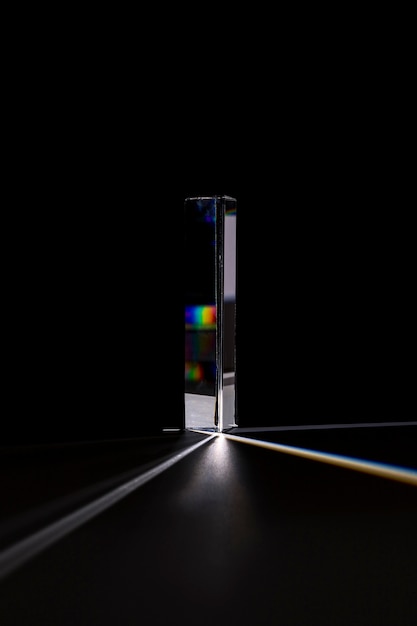 Kostenloses Foto schönes prismenlichtkonzept