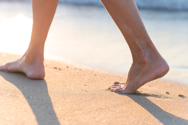 Schönes Strandlebensstilkonzept