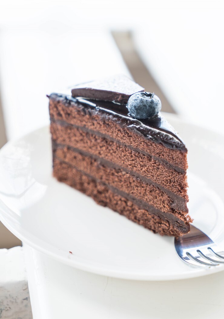 Kostenlose Foto schokoladenkaramellkuchen