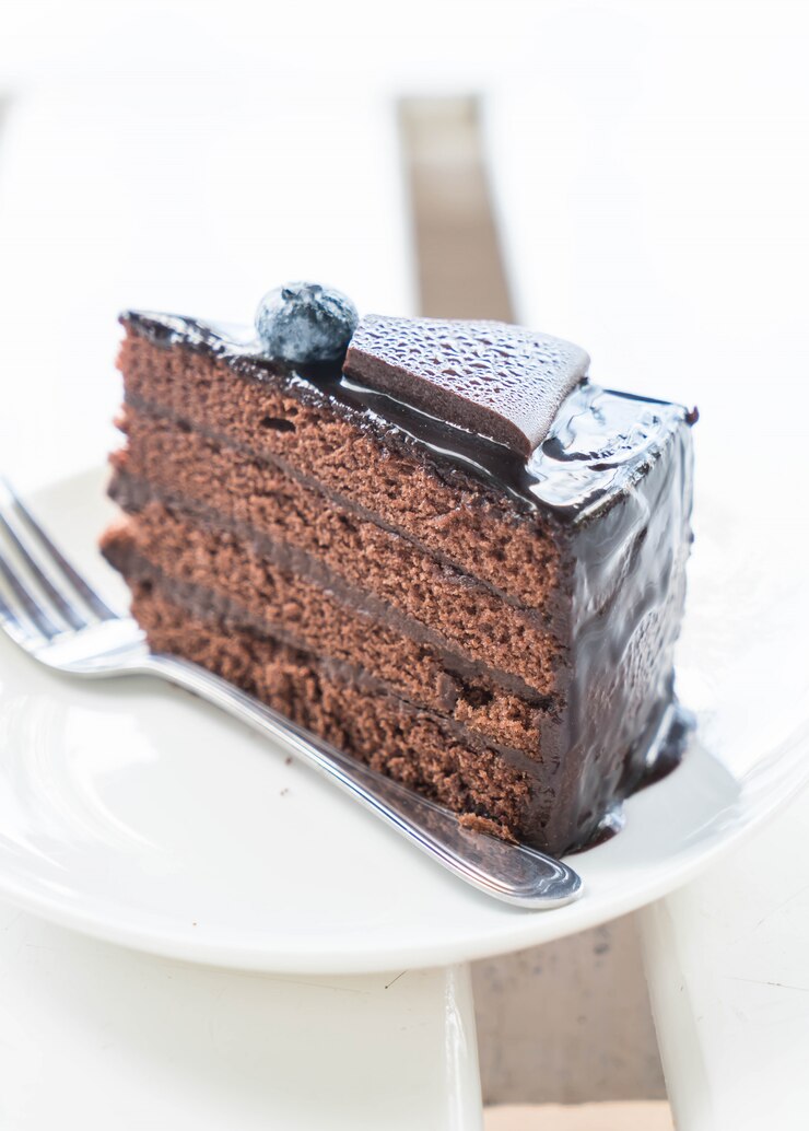 Kostenlose Foto schokoladenkaramellkuchen