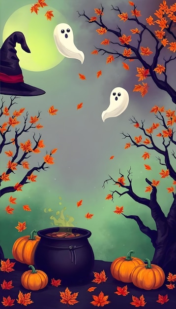 Schrecklicher Halloween-Hintergrund